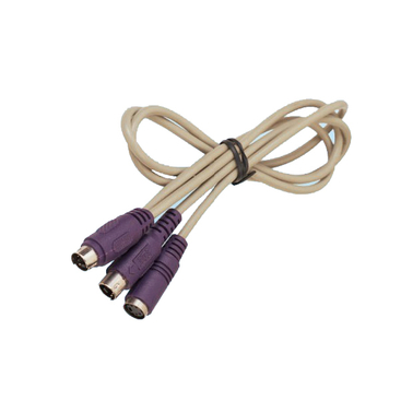 Mini DIN femmina, stampata diritta